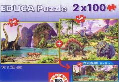 Dino World - 2x100 brikker (1)